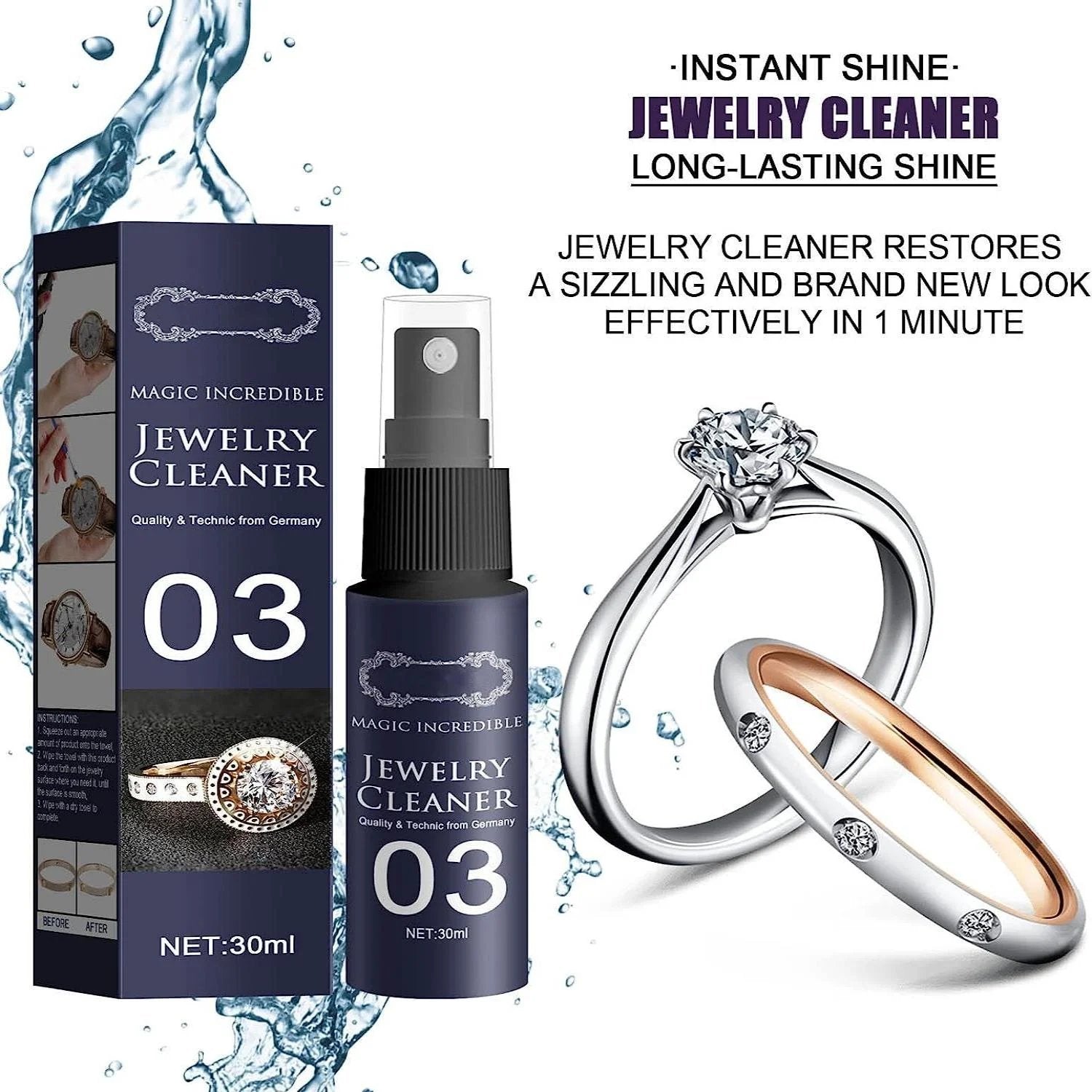 ��JEWELRY CLEANER SPRAY - RESTORING THE LUSTER – focoor