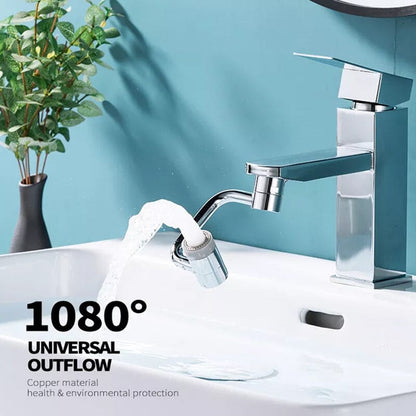 🔥Last day of the limited-time 50% off sale!🔥Universal 1080° Swivel Robotic Arm Swivel Extension Faucet💦
