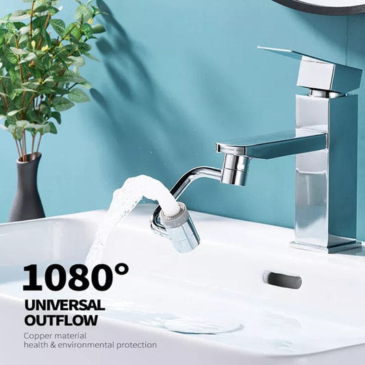 🔥Last day of the limited-time 50% off sale!🔥Universal 1080° Swivel Robotic Arm Swivel Extension Faucet💦