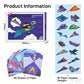 🎉 2026 Sale — Over 32 700 Sold!🔥 Creative DIY Paper Airplane Set For Kids