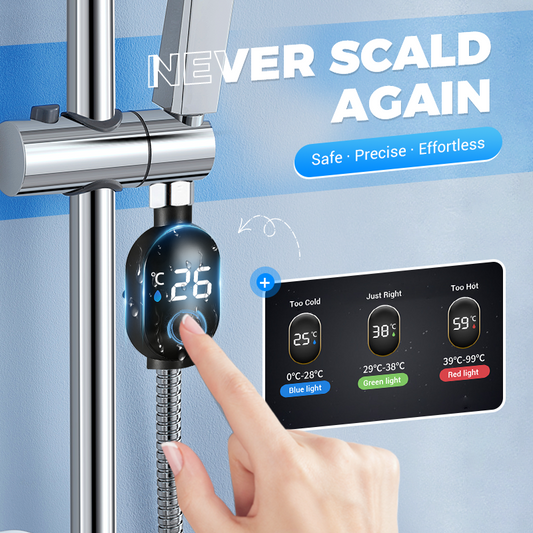 🔥Last day special, 50% off🔥 🌡️Shower Thermometer - Instant Digital Display, Waterproof & Easy Install for Safe Bathing 👶📦