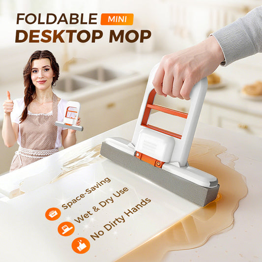 ⏳🔥LIMITED-TIME 50% OFF! ⏰⭐ Buy 1 Get 1 Free 🧹 Mini Mop SELF-WRINGING & portable