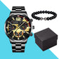 🔥2026 New Arrivals: 50% Off for a Limited Time!🔥Men's 3-in-1 Watch & Bracelet Gift Set
