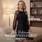 🔥2026 New Arrivals: 50% Off for a Limited Time!🔥Lace Patchwork Round Neck Long Sleeve Dress