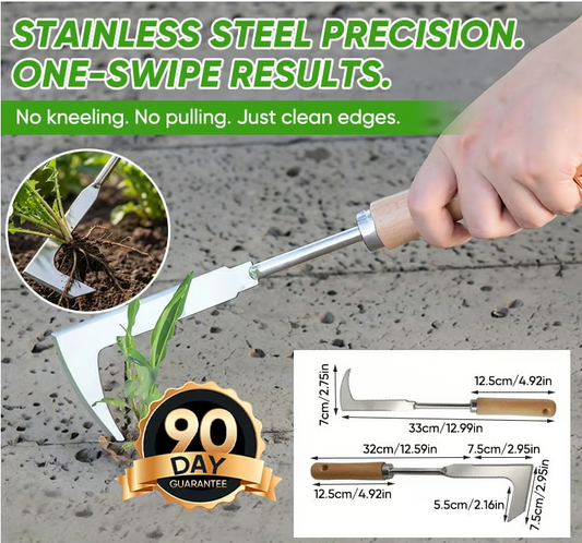🌿 LIMITED-TIME 50% OFF! ✨ Stainless Steel Weeding Tool – Precise, Durable, Root Remover ✨
