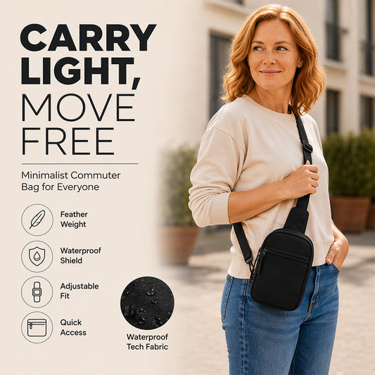 🔥50% OFF FLASH SALE | Upgraded 2.0 Travel Sling Bag ✅ Anti-Theft Design & Tough 500D Wear-Resistant Fabric