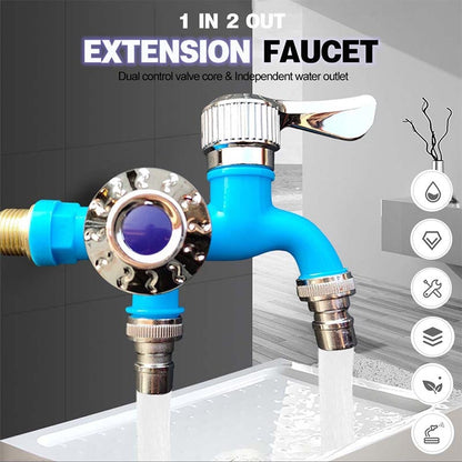💦Buy 2 Get 2 Free🔥Outdoor Antifreeze Dual Control Faucet
