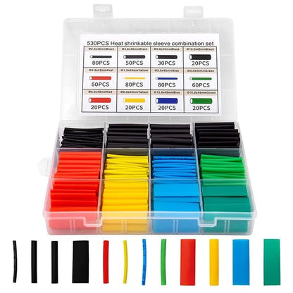 🔥Last day of the limited-time 50% off sale!🔥580 PCS-Cable Heat Shrinkable Tube