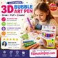 💥LAST DAY BUY 1 GET 1 FREE!!🎁🔮Magic Pen – Draw 3D with one stroke!🎄 DIY Bubble Popcorn Drawing Pens& Buy 3 Pay 2 🔥