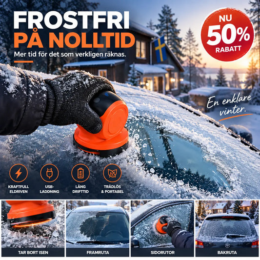 🔥50% OFF NOW! Rechargeable Electric Ice Scraper with LCD Screen for Car Windows ❄️🚗✅💥