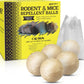 Atindirey mouse and rat repellent pellets – protection for indoor and outdoor use and car engines. Long-lasting formula with peppermint oil, safe for pets and children, effective mouse repellent for 30–60 days.