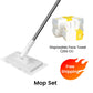 💥 Last day! 49% Off 💥Disposable Dust Mop with 4 Reusable Cloths
