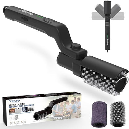 🔥60% OFF NOW! 🍖 Cordless Electric BBQ Brush Cleaner – Deep Cleaning, Long Handle & Rechargeable 🔋
