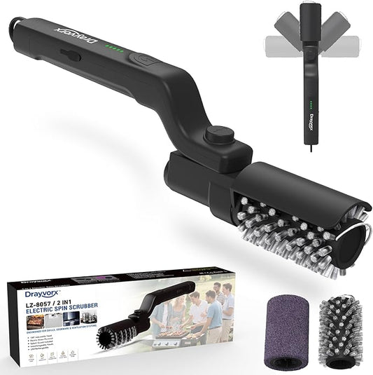 🔥60% OFF NOW! 🍖 Cordless Electric BBQ Brush Cleaner – Deep Cleaning, Long Handle & Rechargeable 🔋