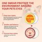⏳Buy 2 save $10!!!❤️Pet Tear Stain Protection Cream & Brush Set