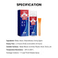 Instant Leak Repair Spray - Seals Cracks & Gaps in 5 Minutes, Waterproof & Flexible for Pipes/Roofs