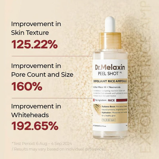 🔥Christmas Limited-Time Offer: 50% OFF!!!🏆Flash Saleâš?50K+ SOLD! Almost Gone-💥🔥Peel Shot Glow Rice Ampoule Duo