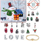 🎅2025 Early Xmas Sale 50% OFF💥DIY 24 Days Christmas Countdown Calendar Bracelets Set