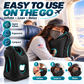 Portable, Inflatable, Ergonomic Travel Pillow – 360° Neck Support & 45° Perfect Angle for Travel 💤