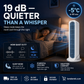 ❄️【Cool the Entire Room in 90 Seconds】Tower Fan—an air conditioner that can be used in both upright and horizontal positions
