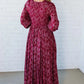 🌺60% OFF NOW! ✨ Women’s Floral Rayon Smocked-Waist Lined Maxi Dress – Flattering Fit, Lightweight Fabric & Elegant Boho Style 💃