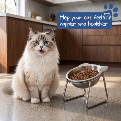 🎃Halloween Deal 50% OFF!🥣15° Tilted Orthopaedic Feeding Bowl