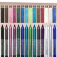 ✏️ 50% OFF NOW! 🌈 14-Pack Waterproof Colored Gel Eyeliner Pencil – Metallic & Shimmer Finishes, Smudge-Proof ✨