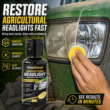 🚗Hot sale -50% OFF🚗 Agricultural Machinery Headlight Restoration Paste—Removes Yellowing and Fog, Polishes and Repairs Headlights