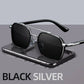 Double Beam Slim Retro PC Frame Optical Sunglasses