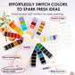 🔥LAST DAY 49% OFF👨‍🎨Foldable Watercolor Painting Set (🎨56 Colors)
