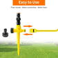 🎁 Hot Sale 50% OFF 🔥Stainless Steel Rotary Irrigation Tripod Telescopic Support Sprinkler