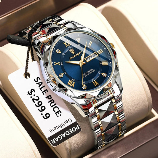 🎁2025 Hot Sale⏳Waterproof Man Wristwatch With Luminous