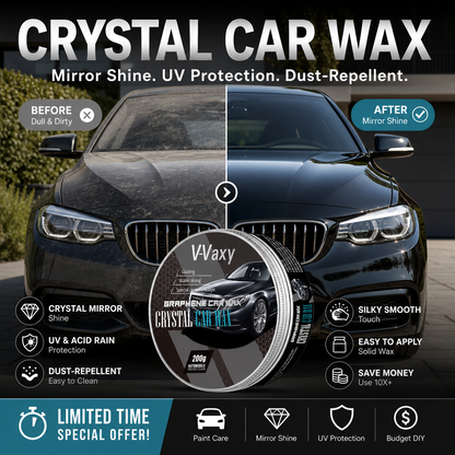 Polishing Solid Wax for Black Cars with Sponge