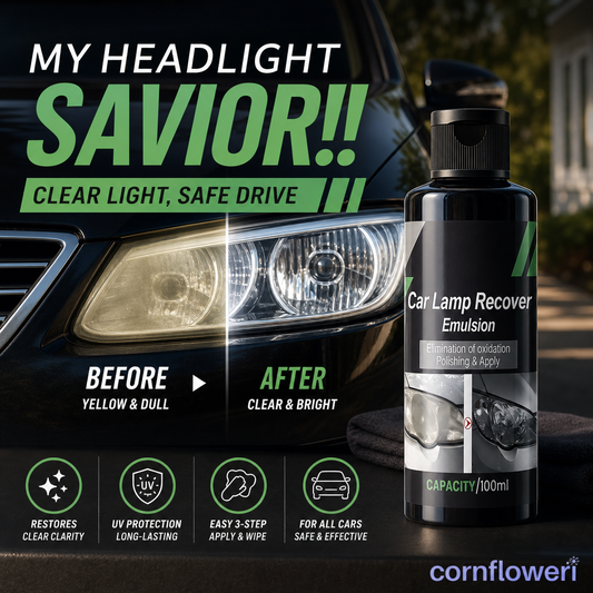 Car Headlight Repair Polish Liquid