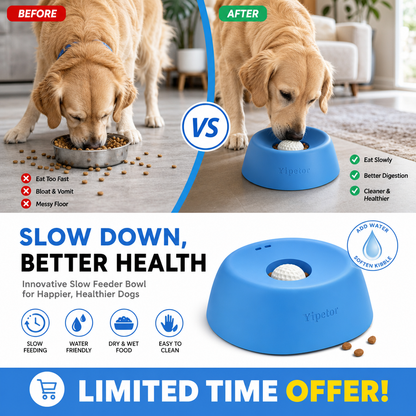 Yipetor Slow Feeder Dog Bowls for Liquid Treat