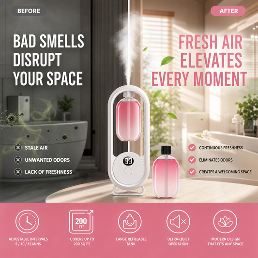 🎉 2026 Sale — Over 31,900 Sold!🌫️ Automatic Aromatherapy Diffuser – Soothing 🌙