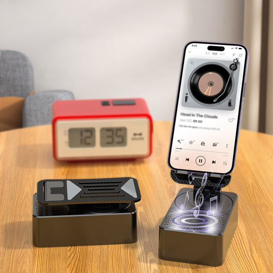 🎁 Last Day Promotion 50% OFF 🔥3 in1 - Wireless Bluetooth Speaker, Charging Station, Phone Stand