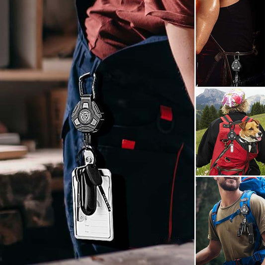 🔥LAST Sale 46% OFF🎁Heavy Duty Retractable Keychain