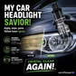 Car Headlight Repair Polish Liquid