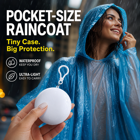🔥Limited Time Promotion 50% OFF🔥Mini Ball Shape Disposable Raincoat(Buy 1 Get 1 Free)