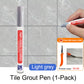 🔥HOT SALE 50% OFF🎁🖌️ Anti-Mould & Waterproof Joint Pen for Ceramic Tiles! 🧱