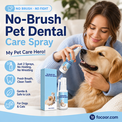 No-Brush Pet Dental Care Spray