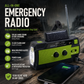 📢50% OFF📻 All-in-One Emergency Solar Powered Radio  🔦