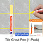 🔥HOT SALE 50% OFF🎁🖌️ Anti-Mould & Waterproof Joint Pen for Ceramic Tiles! 🧱