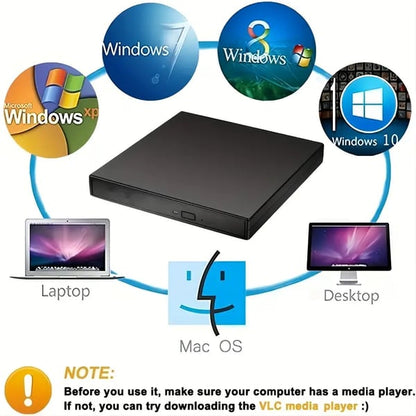 🔥2026 New Arrivals: 50% Off for a Limited Time!🔥External CD DVD Drive