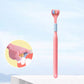 V-shaped Three-sided Toothbrush with Soft Bristles