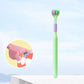 V-shaped Three-sided Toothbrush with Soft Bristles