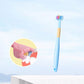 V-shaped Three-sided Toothbrush with Soft Bristles