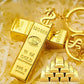 Multifunctional Metal Keychain Gold Bar Match Lighter
