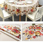 Luxury Waterproof & Oil-Proof Wash-Free Round Tablecloth✨